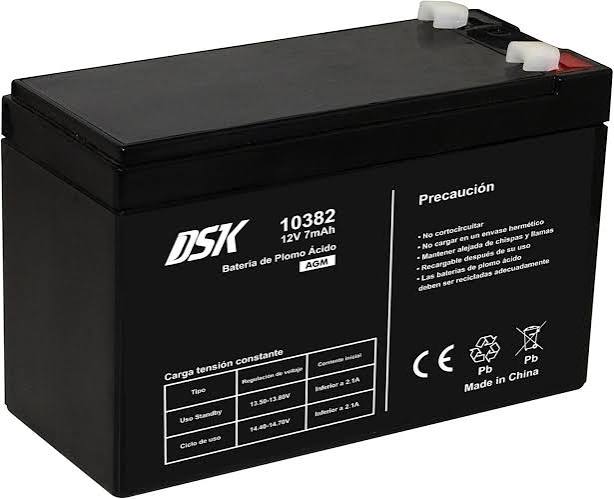 Batería DSK10382 12V 7AH Agm Sellada